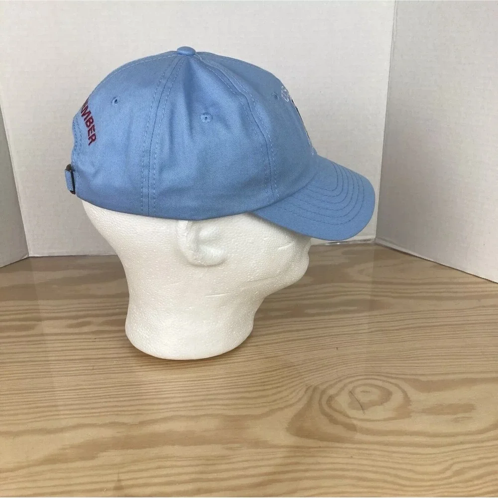 Pebble Beach 2019 U.S. Open Hat Strapback Golf Blue Cap Tree Logo USGA Member